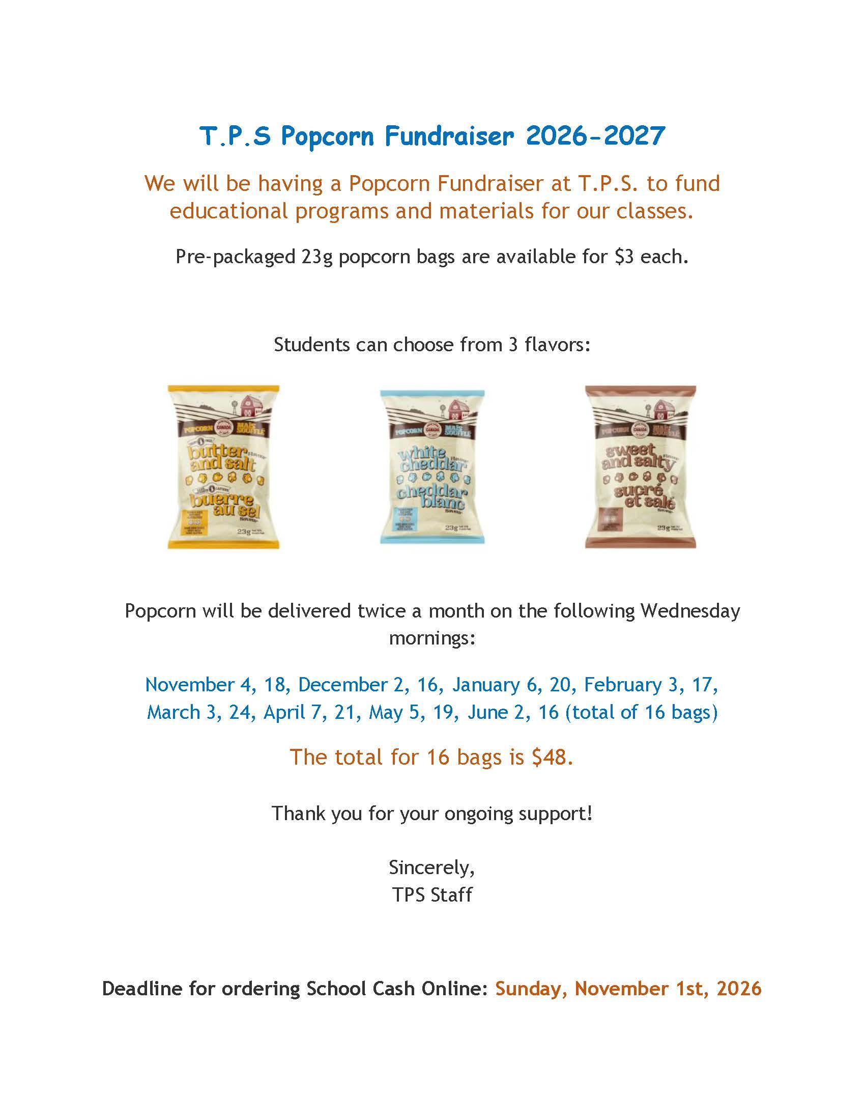 popcorn flyer