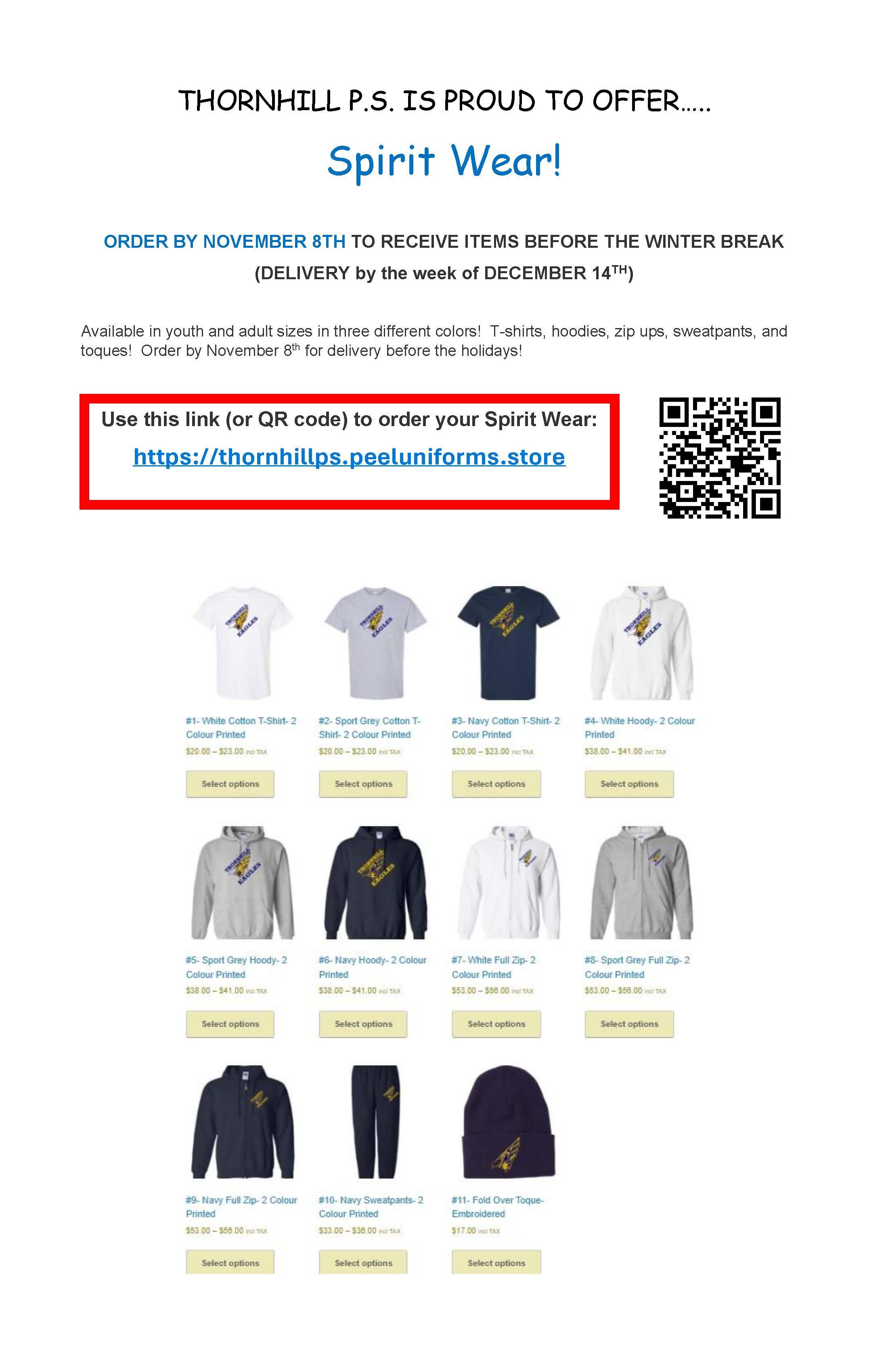 Spirit Wear